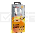 Кабель USB 2.0 Cablexpert CC-G-mUSB01R-1.8M, AM/microB, серия Gold, длина 1.8м, красный, блистер, фото3