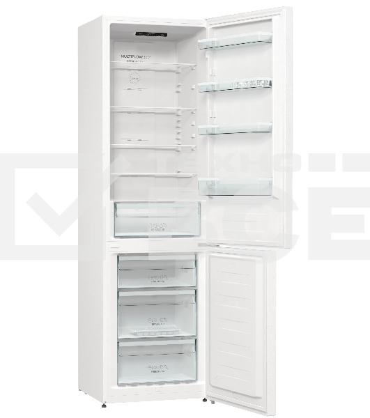 Холодильник Gorenje NRK6201EW4 белый (двухкамерный)    (NO FROST)