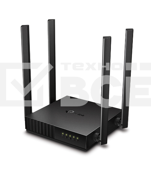Роутер беспроводной TP-Link Archer C54 AC1200 10/100BASE-TX черный