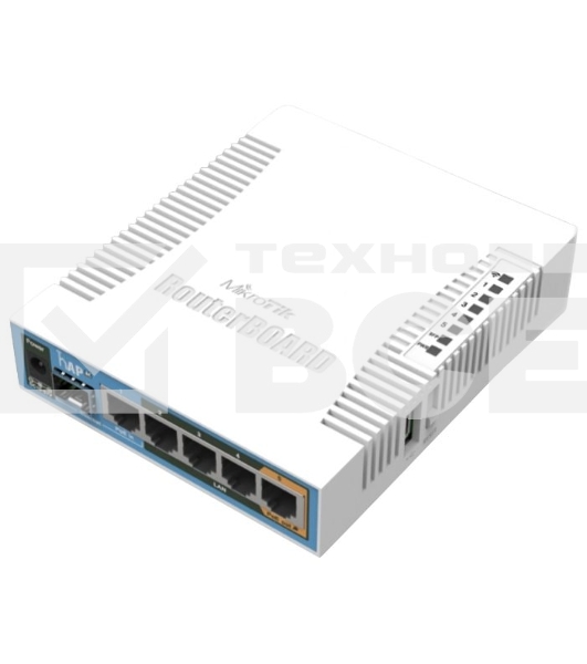 Сетевое оборудование MikroTik RB962UiGS-5HacT2HnT Роутер 2.4+5ГГц, 802.11a/b/g/n/ac, 5x Ethernet 1G, 1x SFP