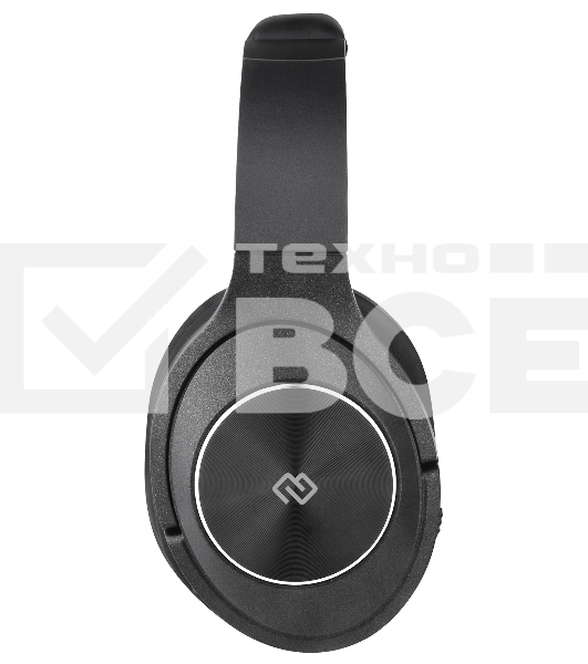 Гарнитура накладные Digma BT-20 ANC черный беспроводные bluetooth оголовье