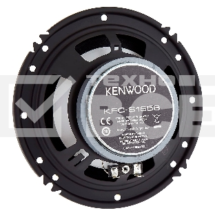 Колонки автомобильные Kenwood KFC-S1656 330Вт 87дБ 4Ом 16см (6.5дюйм) (ком.:2кол.) коаксиальные двухполосные