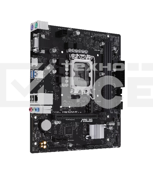 Материнская плата ASUS PRIME H610M-R-SI, LGA 1700, Intel H610, 2xDDR5, 4xSATA, 1xM.2, 1xPCIe 4.0 x16, 1x1Gb LAN, 2xUSB-A 2.0, 2xUSB-A 3.2 Gen 1, 1xVGA, 1xHDMI, 1xDP, 3x3.5 мм, 1xRS-232, 1xLPT, 7.1, mATX