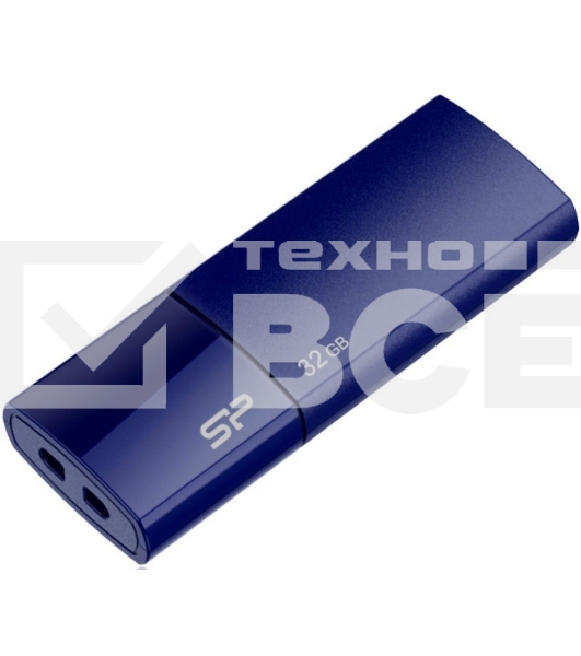 Флешка USB R/W 32Gb, Silicon Power Ultima U05, USB 2.0, синий