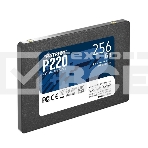 Накопитель SSD Patriot P220, 256GB, SATA-III, 2.5