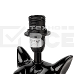 Светильник декоративный настольный Rexant МОБИ 'Бульдог', с цоколем Е14, 40Вт, черный, фото 1