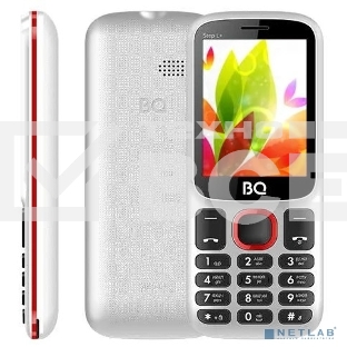 Мобильный телефон BQ 2440 Step L+ белый/красный