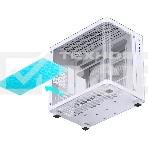 Корпус без блока питания Корпус JONSBO TK-3 White ATX без БП, mini-ITX, micro-ATX, белый, фото 1