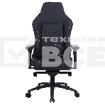 Кресло игровое Cactus CS-CHR-0112BL-M, массажное, с подголовником, черный, фото5