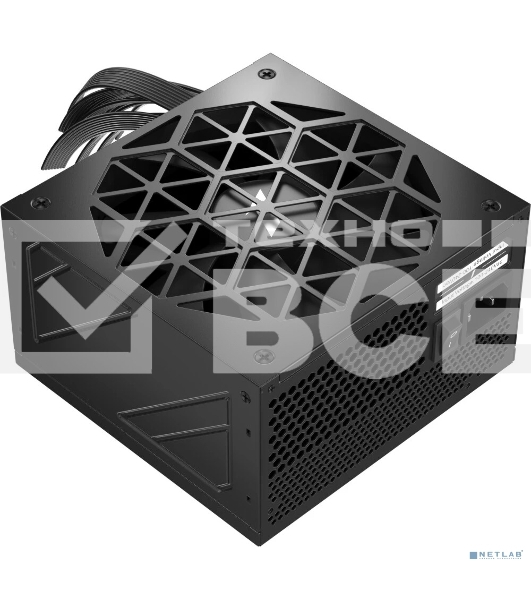 Блок питания 1STPLAYER ACK HA-650AC1, 650Вт, 80 PLUS Standard, 140мм, черный