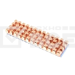Медный радиатор для М.2 SSD с термопрокладкой 0,5 мм, 70х20х6 мм, фото2