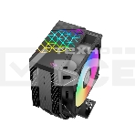 Кулер PCCooler R400 ARGB черный 92мм алюминий+медь 2200r[m 30db 4-pin 180W 133мм, фото12