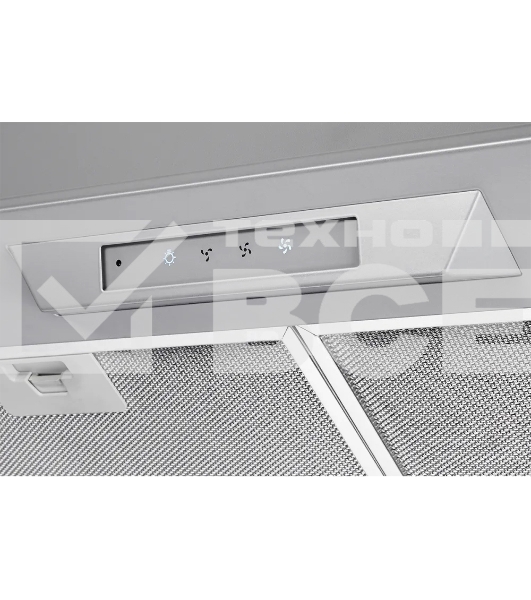Вытяжка встраиваемая Kuppersberg INLINEA 72 Inox, 850 м3/час, электронное сенсорное управление, таймер, пульт ДУ, 3 скорости, светодиодное освещение 2х3,5 Вт, металлический жироулавливающий фильтр, угольный фильтр С6С (опция), 56 дБ, цвет нержавеющая стал