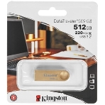 Флешка USB Kingston DataTraveler SE9 G3 (DTSE9G3/512Gb), 512Gb, USB 3.2 Gen 1, R/W 220/100, золотистый, фото7