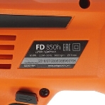 Дрель ударная PATRIOT FD 850hс ударом, мощность 850Вт, макс.диаметр 13мм, глубиномер + доп. ручка, фото9