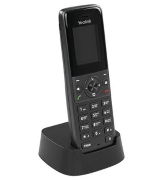 Телефон DECT-трубка Yealink W74H черный