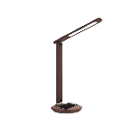 Светодиодная настольная лампа с беспроводной зарядкой Ambrella light DE522 BR коричневый LED 3000-6400K 8W, фото6