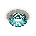 Комплект встраиваемого светильника Ambrella light XC6514043 SGR/BL серый песок/голубой MR16 GU5.3 (C6514, N6153), фото3