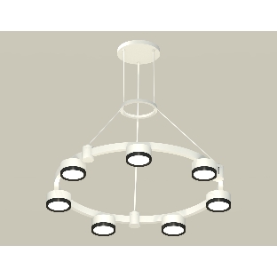 Светильник Ambrella light XR92031501/7 SWH/PBK белый песок/черный полированный GX53 (A9203, C9236, N8113)