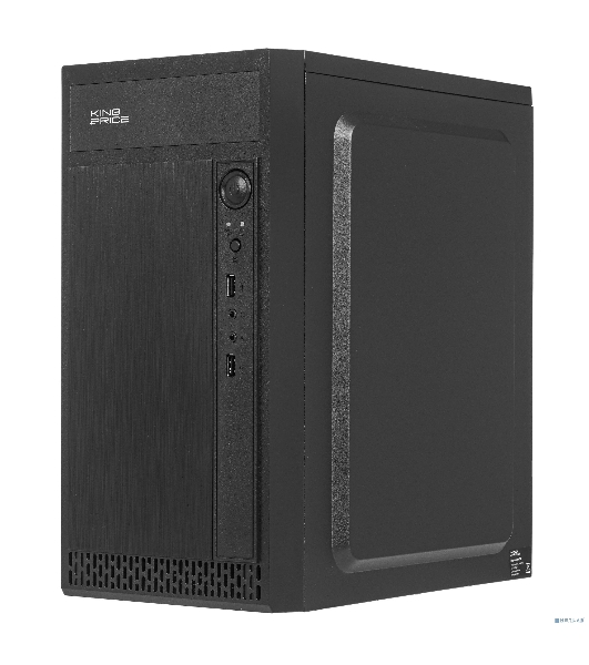 Компьютерный корпус KingPrice KPCC-MN211 черный без БП mATX 1x80мм 2x120мм 2xUSB 2.0 audio