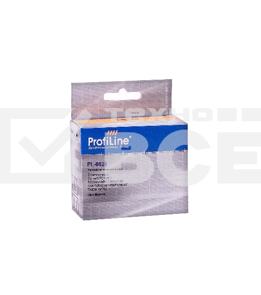 Картридж струйный PL-0826 для Epson StylusR270/R290/R295/R390/RX590/RX610/RX615/RX690/1410/TX700W/TX800FW/T50 Light Magenta водн ProfiLine