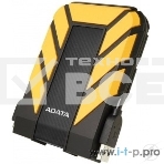 Внешний жесткий диск AData USB 3.0 2Tb AHD710-2TU3-CYL DashDrive Durable 2.5