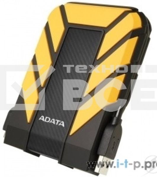 Внешний жесткий диск AData USB 3.0 2Tb AHD710-2TU3-CYL DashDrive Durable 2.5