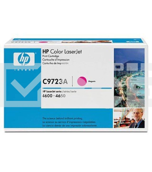Картридж лазерный HP C9723A пурпурный для Color LJ 4600 Series 8000стр.