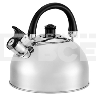 Чайник для плиты WEBBER BE-0528 из нерж.стали 4.5 л со свистком (12)