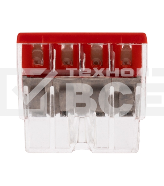 Электромонтажные экспресс-клеммы (2*2.5 мм2) 5шт WAGO