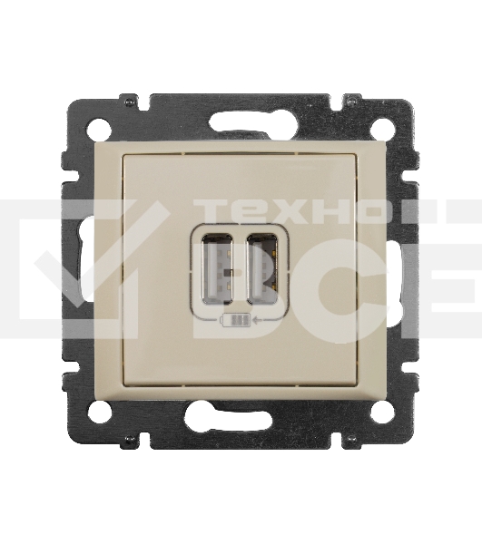 Розетка 2-ая USB 774170 Legrand Valena Сл. кость