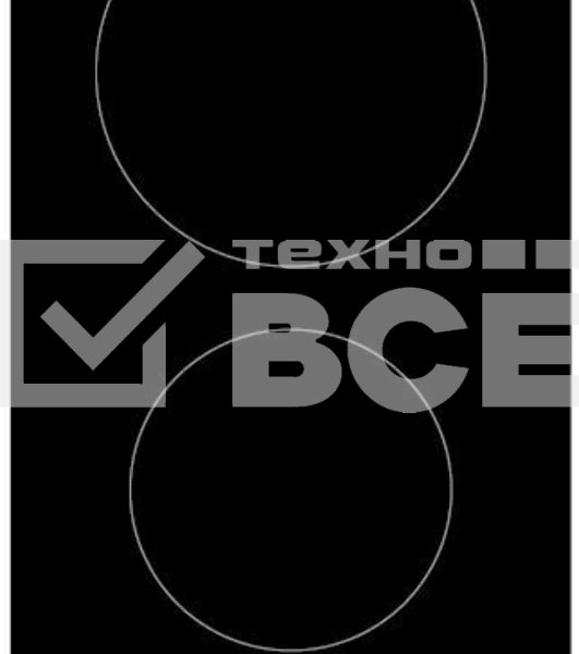 Панель варочная Maunfeld EVCE.292-BK ДОМИНО, ЧЕРНОЕ стекло