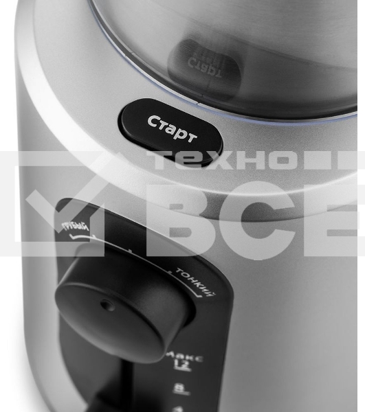 Кофемолка Kitfort KT-748 200Вт сист.помол.:ротац.нож вместим.:70гр нержавеющая сталь/черный