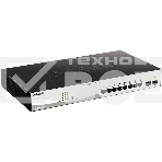 Коммутатор D-Link DGS-1210-10MP/FL 8G 2SFP 130W управляемый, фото2