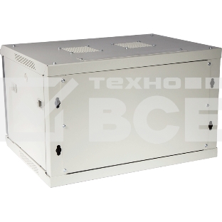 Шкаф настенный серии Pro, 18U 600x800, стеклянная дверь