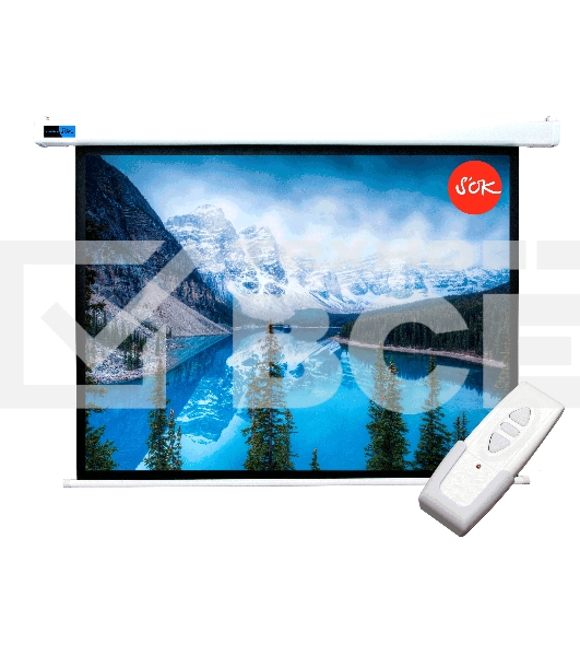 ЭкранPro 200x150см Motoscreen 4:3 настенно-потолочный(моторизованный) 100' фибергласс