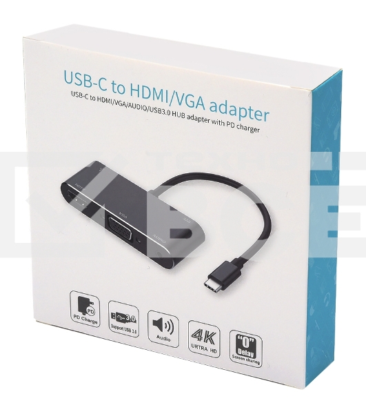 Адаптер HDMI TO VGA AT2810 ATCOM