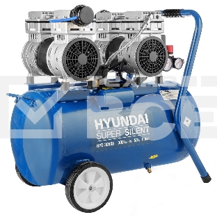 Компрессор поршневой Hyundai HYC 3050S безмасляный 300л/мин 50л 2000Вт