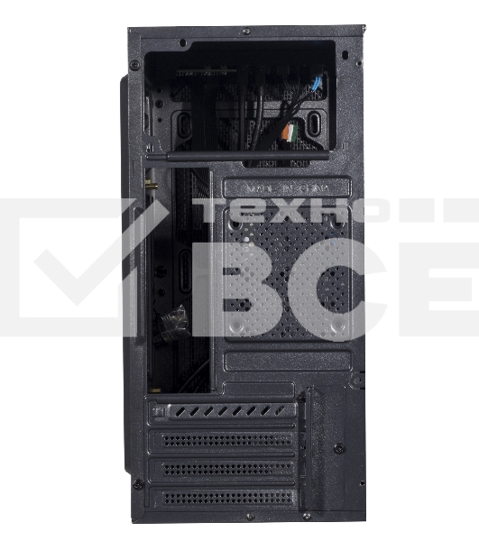Компьютерный корпус Accord ACC-265B черный без БП mATX 1x80mm 1x92mm 2x120mm 2xUSB2.0 1xUSB3.0 audio