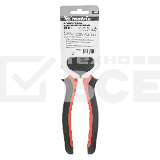 Плоскогубцы MATRIX Black Nickel, 200 мм, комбинированные, двухкомпонентные рукоятки 16983