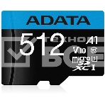 Карта памяти MICRO SDXC 512GB AUSDX512GUICL10A1-RA1 ADATA, фото2