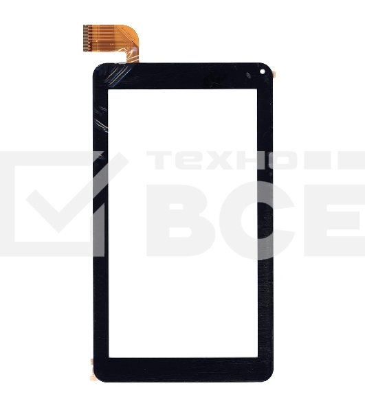 Сенсорное стекло (тачскрин) DEXP Ursus S270i Kid's, черное