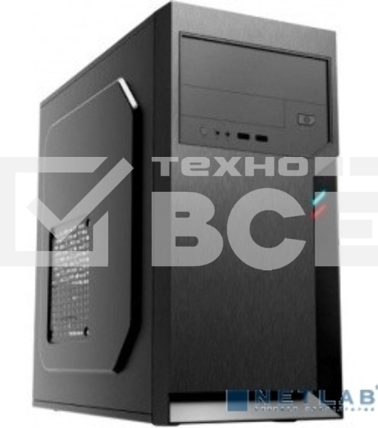 Компьютерный корпус  Case Foxline FL-886 ATX case, black, w/o PSU, w/2xUSB3.0, w/o pwrcord, w/o FAN