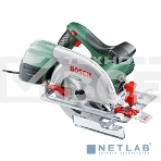 Дисковая пила Bosch PKS 55 А, 1200 Вт зеленый/черный, фото3