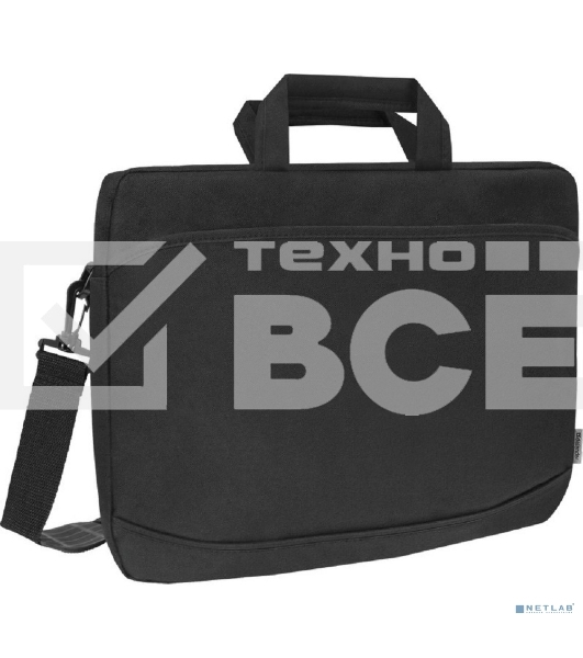 Сумка для ноутбука Defender Monte 17'' черный, органайзер 