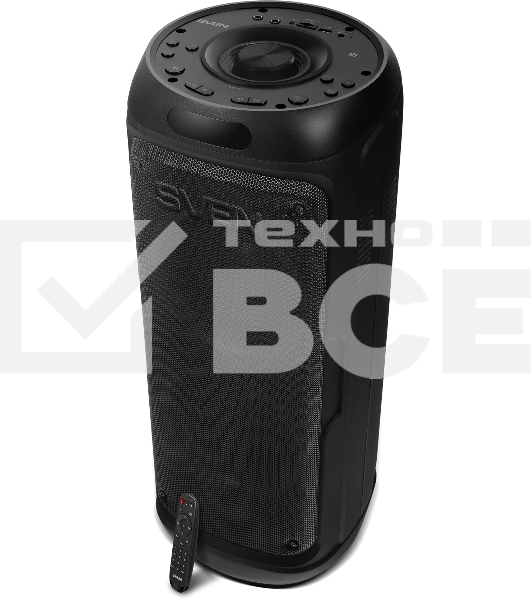 Мобильные колонки Sven PS-770 2.0 черный 2x50W  Bluetooth