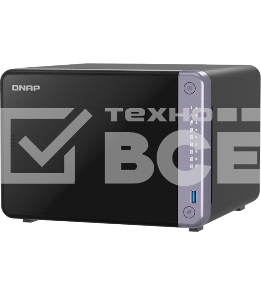 Сетевое хранилище NAS Qnap TS-632X-4G 6-bay настольный Alpine AL-524