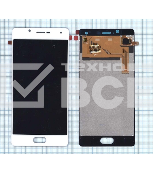 Дисплей для Micromax Canvas Unite 4 Q427 белый