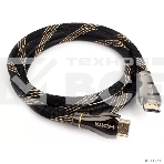 Кабель Cablexpert HDMI CCP-HDMI8К-1.5M, 19M/19M, v2.1, 8К, медь, позол.разъемы, экран, оплетка, 1.5м, черный, пакет, фото2