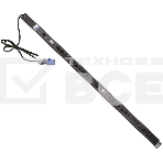 Блок распределения питания Lanmaster TWT-PDVMT1-6X36-32A верт.размещ. 6xC19 36xC13 с мониторингом 32A IEC 309 3м, фото 1